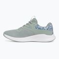 Dámské sportovní boty  Under Armour Charged Aurora 2+ silica green/white/metallic silica 9