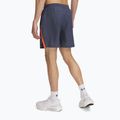 Pánské běžecké šortky Under Armour Launch 7" downpour gray / fire / reflective 3