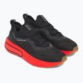 Pánské boty Under Armour Phantom 4 black/lava red/metallic silver 10