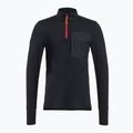 Pánská běžecká mikina Under Armour Trail Run Quarter Zip black/reflective