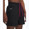 Pánské běžecké šortky Under Armour Trail Run 5" black / reflective 4