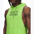 Pánská mikina Under Armour Project Rock Wire SL  cyber green / black 3