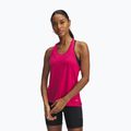 Dámské běžecké tílko tank top Under Armour Launch Camo Singlet shaded fuchsia/reflective