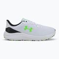 Pánské běžecké boty Under Armour Charged Pursuit 4 white/black/hyper green 2