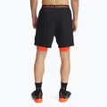 Pánské tréninkové šortky Under Armour Vanish Woven 2In1 Sts black/fire/pitch gray 3