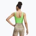 Fitness podprsenka Under Armour Project Rock Fitted Bra Tank cyber green / cyber green 3
