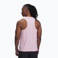 Pánské běžecké tílko tank top Under Armour Launch Elite Singlet prime pink/reflective 2