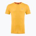 Pánské běžecké tričko Under Armour Trail Run noble gold/reflective