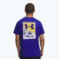 Pánské běžecké tričko Under Armour Trail Run Graphic Tee royal/reflective 2