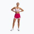 Dámské běžecké šortky Under Armour Fly By 2in1 shaded fuchsia / prime pink / reflective 2
