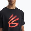 Basketbalové tričko Under Armour Curry Playable 1 black/fire 3