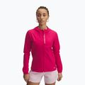 Dámská běžecká bunda Under Armour Outrun The Storm fuchsia/reflective