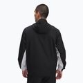 Pánská bunda Under Armour Rival Woven Windbreaker black/black/white 2