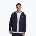 Pánská větrovka Under Armour Rival Woven Windbreaker midnight navy/midnight navy/white