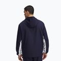 Pánská větrovka Under Armour Rival Woven Windbreaker midnight navy/midnight navy/white 2