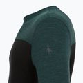 Pánské termo tričko Longsleeve Smartwool Classic Thermal Merino Base Layer Colorblock Crew Boxed twilling blue/black 5