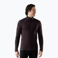 Pánská termo mikina Smartwool Classic Thermal Merino Base Layer 1/4 Zip Boxed mink heather