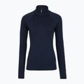 Dámská termo mikina Smartwool Classic Thermal Merino Base Layer 1/4 Zip Boxed deep navy