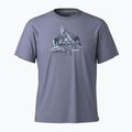 Pánské turistické tričko Smartwool Alpine A-Frame Graphic Tee nightfall blue