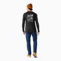 Pánské tričko Longsleeve Smartwool Merino Hemp Blend Gear Up Graphic black heather 2