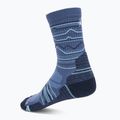 Ponožky Smartwool Hike Light Cushion Mountain Pattern Crew nightfall blue 2