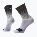 Dámské ponožky Smartwool Everyday Stitch Stripe Crew purple/black