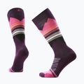 Dámské lyžařské ponožky Smartwool Ski Targeted Cushion Pattern OTC purple iris