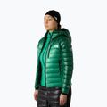 Dámská péřová bunda The North Face Summit Breithorn Hoodie nebula green/evergreen 4