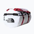 Cestovní taška The North Face Base Camp Duffel S 50 l bílá/černá/výškově červená