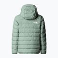 Dětská péřová bunda The North Face Reversible Perrito Hooded slate moss 7