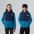 Dětská fleecová mikina The North Face Teen Glacier Full Zip Hoodie dusk blue/summit navy 3