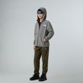 Dětská fleecová mikina The North Face Teen Glacier Full Zip Hoodie mid grey heather 4