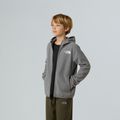 Dětská fleecová mikina The North Face Teen Glacier Full Zip Hoodie mid grey heather 6