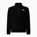 Dětská fleece mikina The North Face Teen Glacier 1/4 Zip black