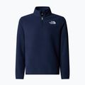 Dětská fleece mikina The North Face Teen Glacier 1/4 Zip summit navy