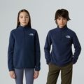 Dětská fleece mikina The North Face Teen Glacier 1/4 Zip summit navy 3