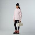 Dětská fleece mikina The North Face Teen Glacier 1/4 Zip pale blossom 4