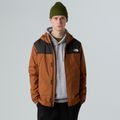 Pánská nepromokavá bunda The North Face Antora burnt umber/black 4