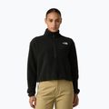 Dámské šortky The North Face Glacier Fleece 1/2 Zip Short black