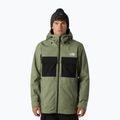 Pánská snowboardová bunda The North Face Fourbarrel Triclimate bark mist/black 11