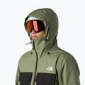 Pánská snowboardová bunda The North Face Fourbarrel Triclimate bark mist/black 5