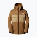 Pánská snowboardová bunda The North Face Fourbarrel Triclimate utility brown/khaki 6