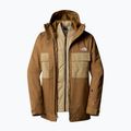 Pánská snowboardová bunda The North Face Fourbarrel Triclimate utility brown/khaki 8
