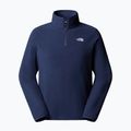 Pánská fleecová mikina The North Face Glacier Fleece 1/4 Zip summit navy 4