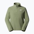 Pánská fleecová mikina The North Face Glacier Fleece 1/4 Zip shoulder mist 4
