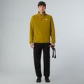 Pánská mikina The North Face Glacier Fleece 1/4 Zip deep dijon 2