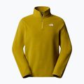 Pánská mikina The North Face Glacier Fleece 1/4 Zip deep dijon 4