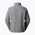 Pánská fleecová mikina The North Face Glacier Fleece 1/4 Zip mid grey heather 5