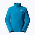 Pánská fleecová mikina The North Face Glacier Fleece 1/4 Zip dusk blue 4