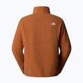 Pánská fleecová mikina The North Face Glacier Fleece 1/4 Zip burnt umber 5